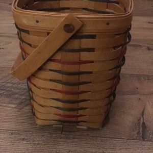 Longaberger tall basket